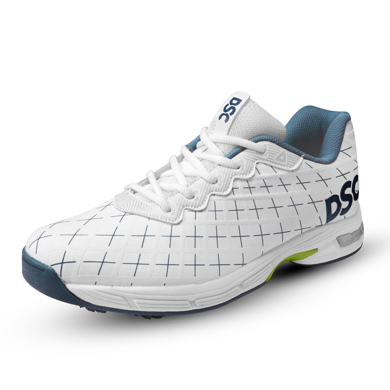 DSC biffer 22 cricket shoes white size 6,8,9,10,11 front