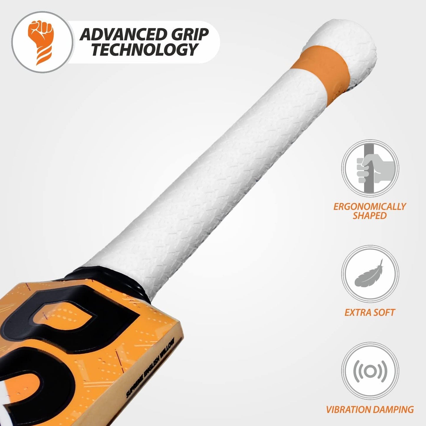 DSC PRO KRUNCH SERIES ENGLISH WILLOW CRICKET BAT - MENS