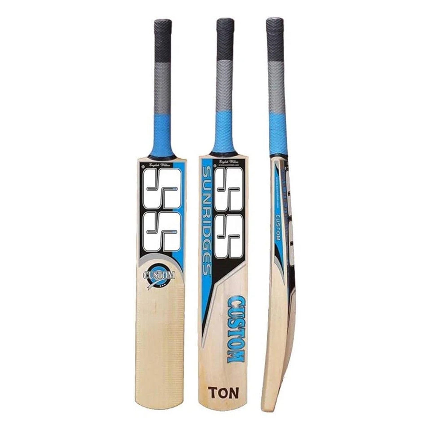 SS Custom Cricket Bat For Mens and Boys | Material: English Willow | Lightweight | Free Cover | Ready to play | For Intermediate Player | Ideal For Leather Ball