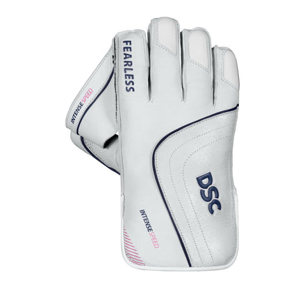 DSC Intense Speed Leather Cricket Wicket Keeping Gloves for Mens, Size - Boys