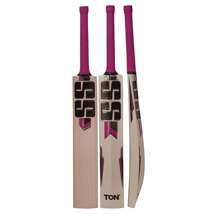 SS Power Play Cricket Bat For Mens and Boys | Material: English Willow | Lightweight | Free Cover | Ready to play | For Professional Player | Ideal For Leather Ball