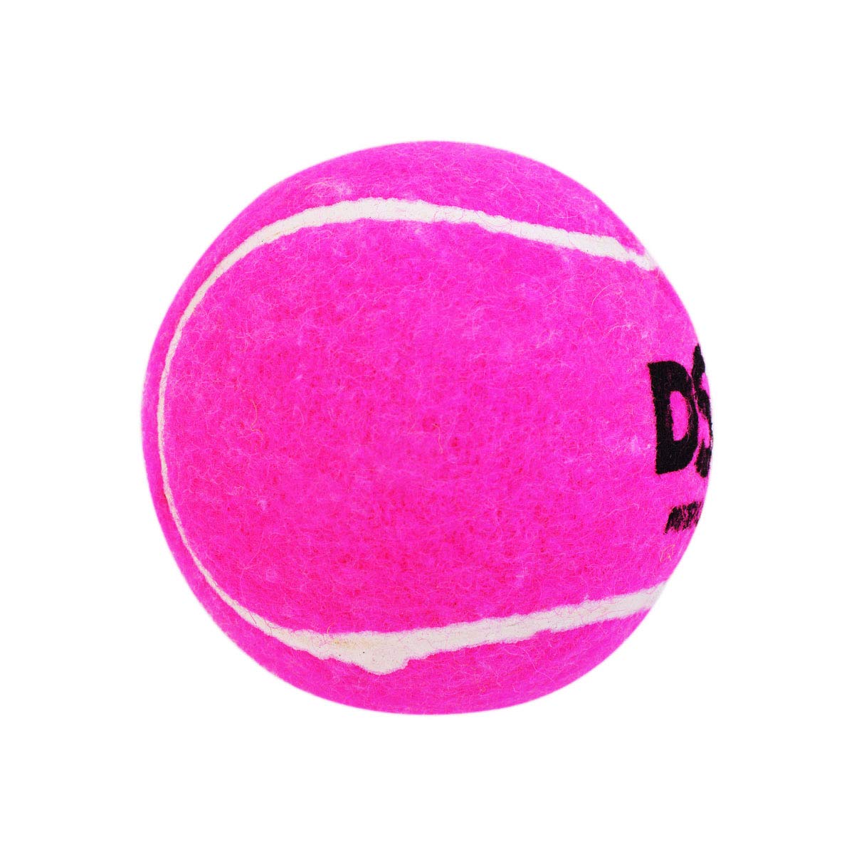 DSC Nitro Lite Cricket Tennis Ball Soft Tennis Ball for Turf Cricket Tournament (Pink), 6 Balls
