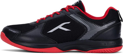 HUNDRED Court Star Non-Marking Professional Badminton Shoes for Mens | X-Cushion Protection | Suitable for Indoor Tennis/Squash/Table Tennis/Basketball & Padel