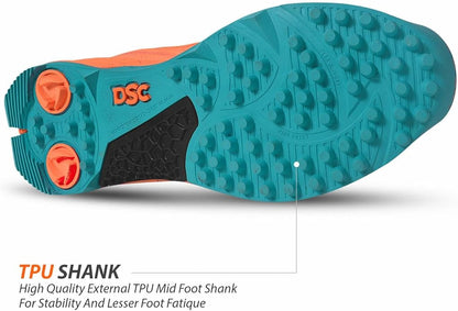 DSC Men's Jaffa 22 Cricket Shoes, Spikes