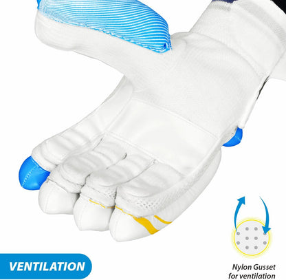 DSC Condor Ruffle Leather Cricket Batting Gloves