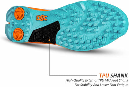 DSC Jaffa 22 Cricket Shoes | For Boys and Men | Eva Sock Liner | Lightweight Outsole | Durable