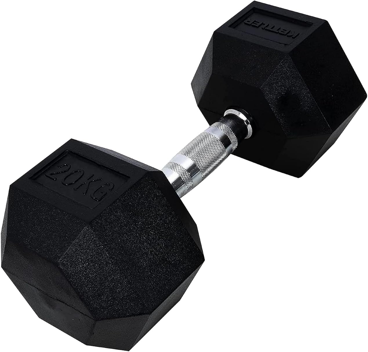 anythingbasic ab.Hexagonal Dumbbells | 20kg BLK