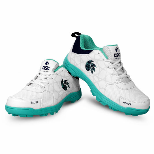 DSC Belter Cricket Shoes, Sea Green