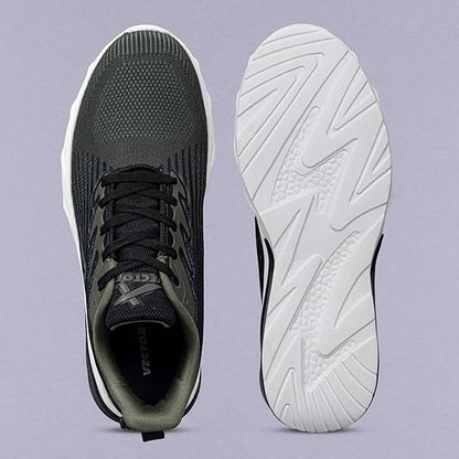 Vector X Defence Running/Jogging Shoe Green-Black