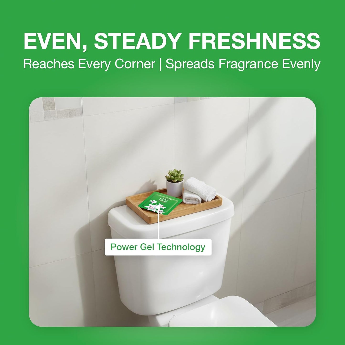 Godrej Aer Power Pocket Bathroom Fragrance - Floral Delight