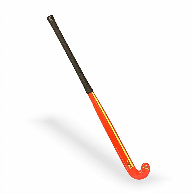 ALFA Y-30 Junior Hockey Stick | Material: 10% Carbon | Gender: Unisex | Lightweight & Flexible | Advanced Grip | High Durability | Precision Control | Speed & Agility