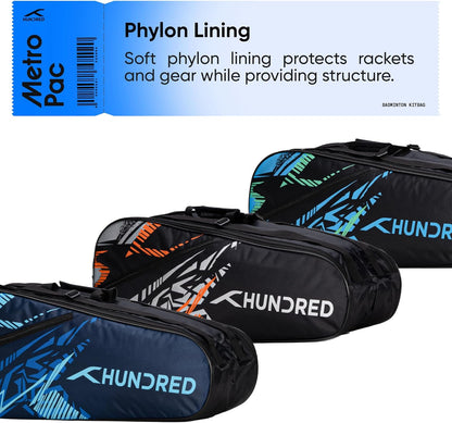 HUNDRED Metro Pack Badminton Kit-Bag (Size L)