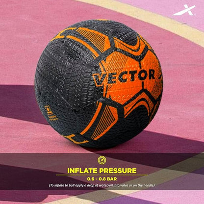 Vector X Street Soccer Rubber Moulded Football