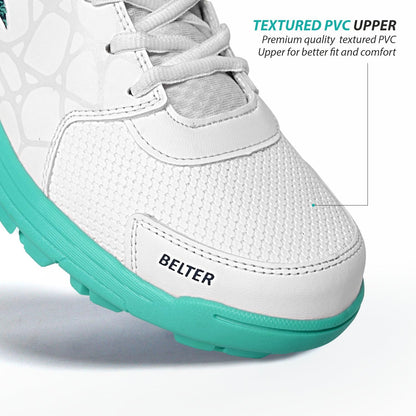 DSC Belter Cricket Shoes, Sea Green