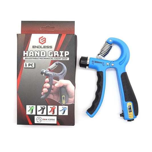 Endless EL1039 Adjustable Hand Grip Strengthener| Assorted | Exercise Equipment to Use in Home and Gym for Forearm and Finger Power Gripper Exercises
