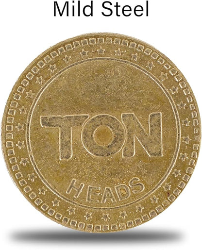 SS Premium Cricket Grade Toss Coin | Color: Gold | Size: Pack of 30 Coins | for Men & Boys | Material: Aluminium | Coin for Fair Play