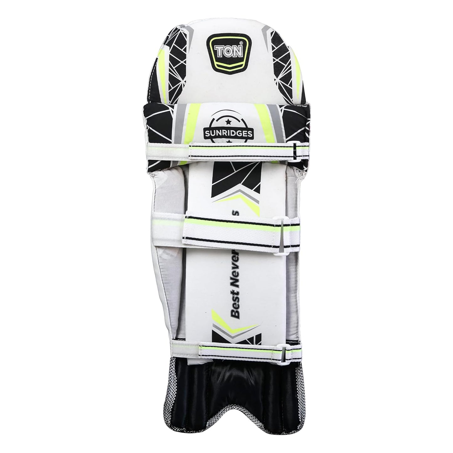 SS TON Power Plus Cricket Batting Pad | Multicolor | Size: Men | Closure Type: Hook and Loop | For Left-Hand batsman