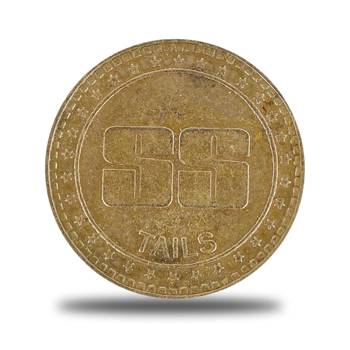 SS Premium Cricket Grade Toss Coin | Color: Gold | Size: Pack of 30 Coins | for Men & Boys | Material: Aluminium | Coin for Fair Play