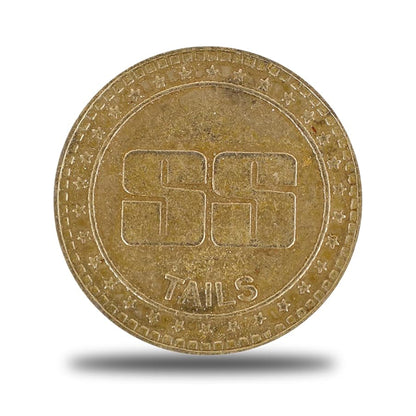 SS Premium Cricket Grade Toss Coin | Color: Gold | Size: Pack of 30 Coins | for Men & Boys | Material: Aluminium | Coin for Fair Play