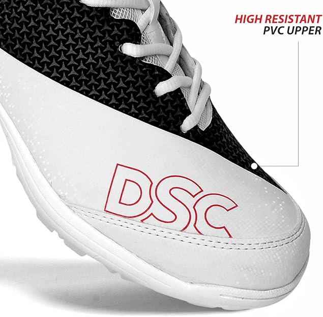 DSC Rigor X Cricket Shoes for Boys and Mens, Lightweight and Breathable Mesh