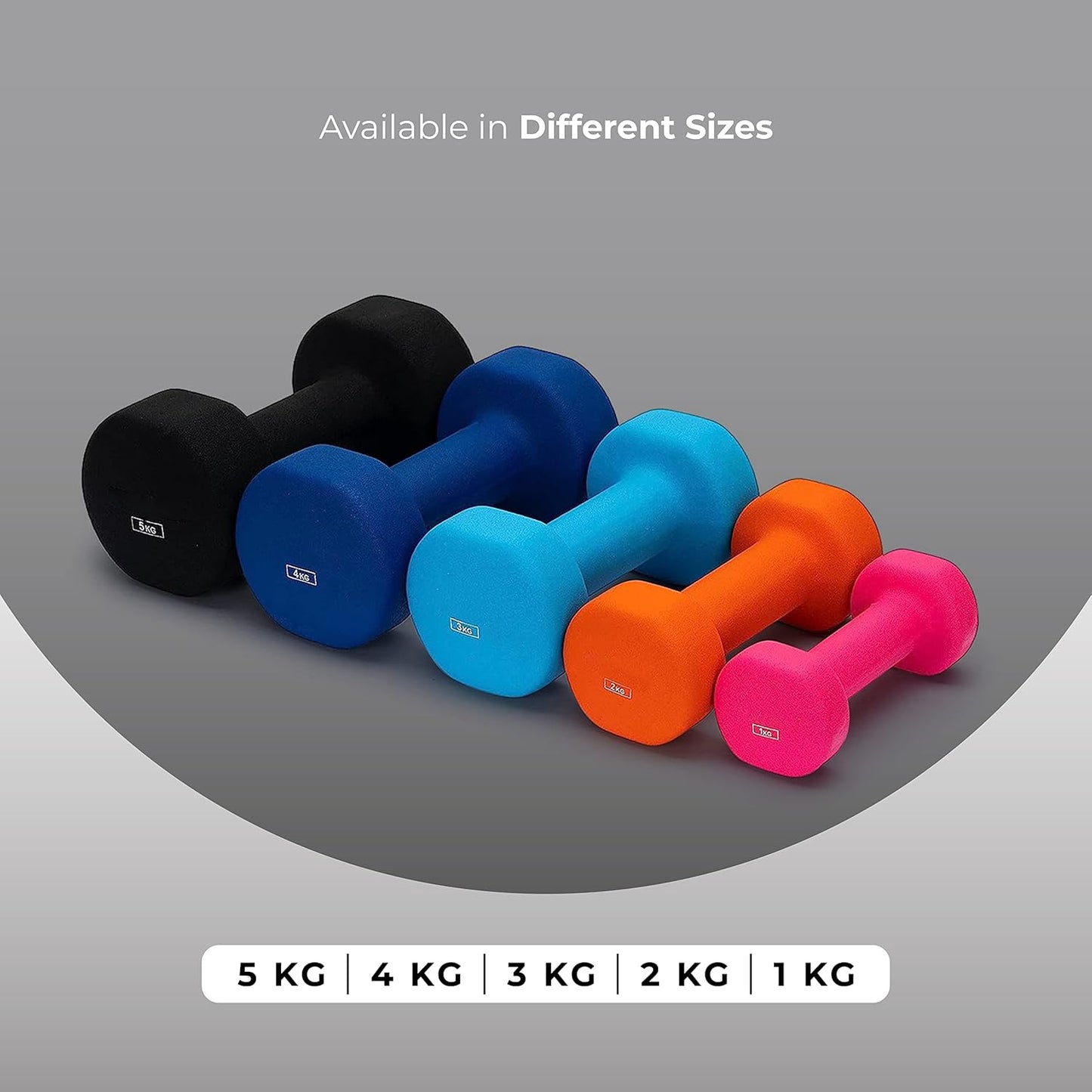 anythingbasic ab. Neoprene Dumbbell, Fitness Gym Exercise 2 Dumbbell