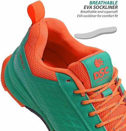 DSC Men's Jaffa 22 Cricket Shoes, Spikes