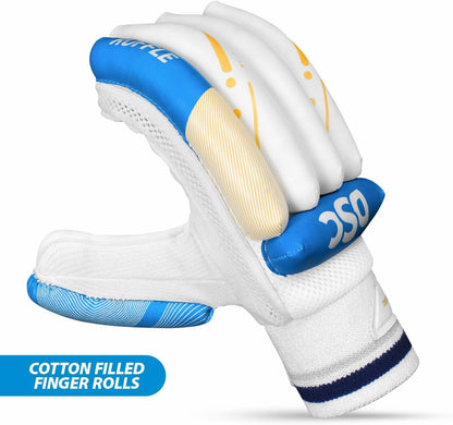 DSC Condor Ruffle Leather Cricket Batting Gloves