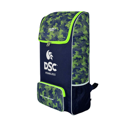 DSC Valence Target Cricket Bag (Black/Sea Green)
