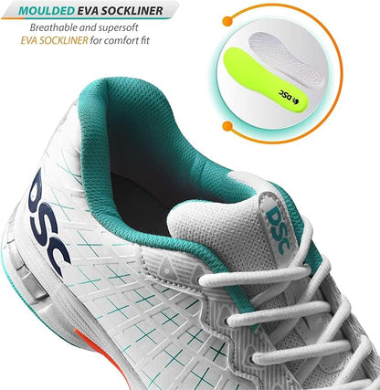 DSC Biffer 22 Cricket Shoes | Lightweight Upper | Rubber Outsole | TPU Shank | High Quality EVA Midsole | Lesser Foot Fatique | Provides Unique Look