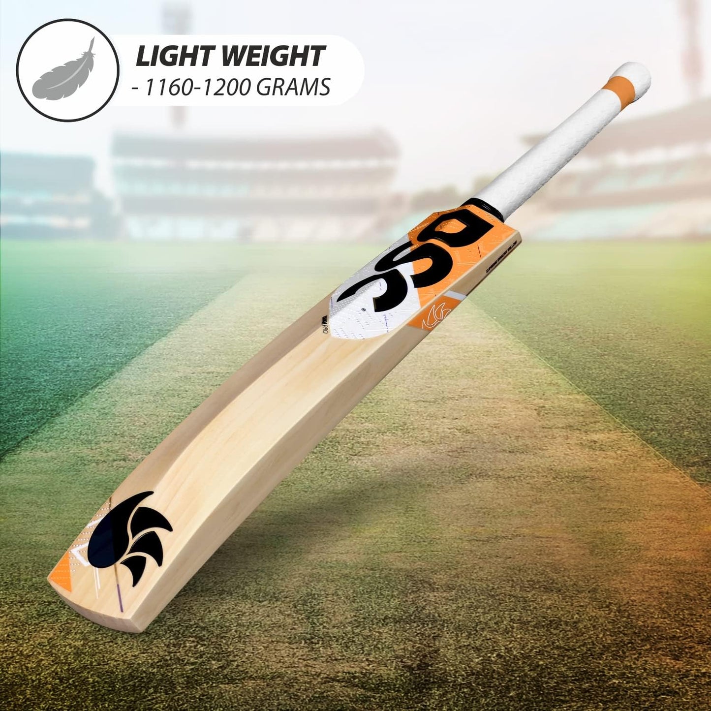 DSC PRO KRUNCH SERIES ENGLISH WILLOW CRICKET BAT - MENS
