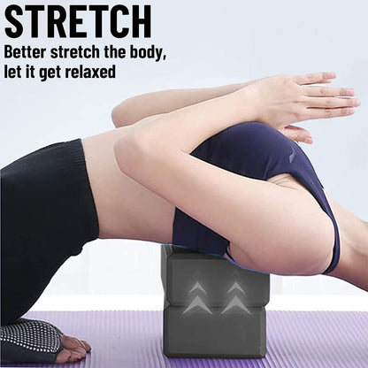 Everlast Yoga Brick of Size 3 * 6 * 9 Inches | Material : EVA Foam | Non Slip Yoga Block for Home Fitness Exercise and Yoga in Gym | For Both Men and Women