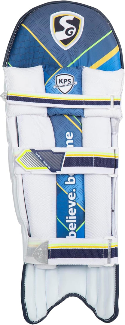 SG RSD Prolite Batting Leg Guard for Men & Boys | Colour: White