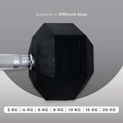 Hexagonal Dumbell | ab.Hexa 20kg BLK