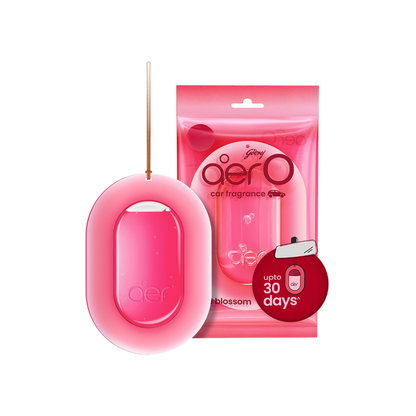 Godrej aer O – Hanging Car Air Freshener | Car Accessories | Rose Blossom (7.5g)