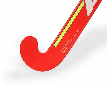 ALFA Y-30 Junior Hockey Stick | Material: 10% Carbon | Gender: Unisex | Lightweight & Flexible | Advanced Grip | High Durability | Precision Control | Speed & Agility