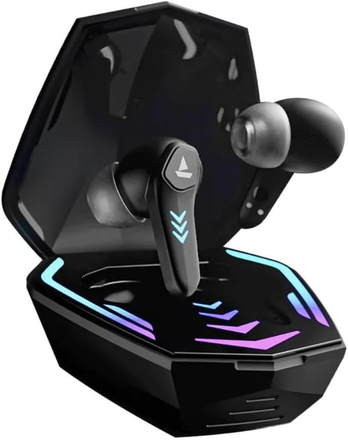 boAt Immortal 131 Bluetooth in Ear Earbuds(Black Sabre)