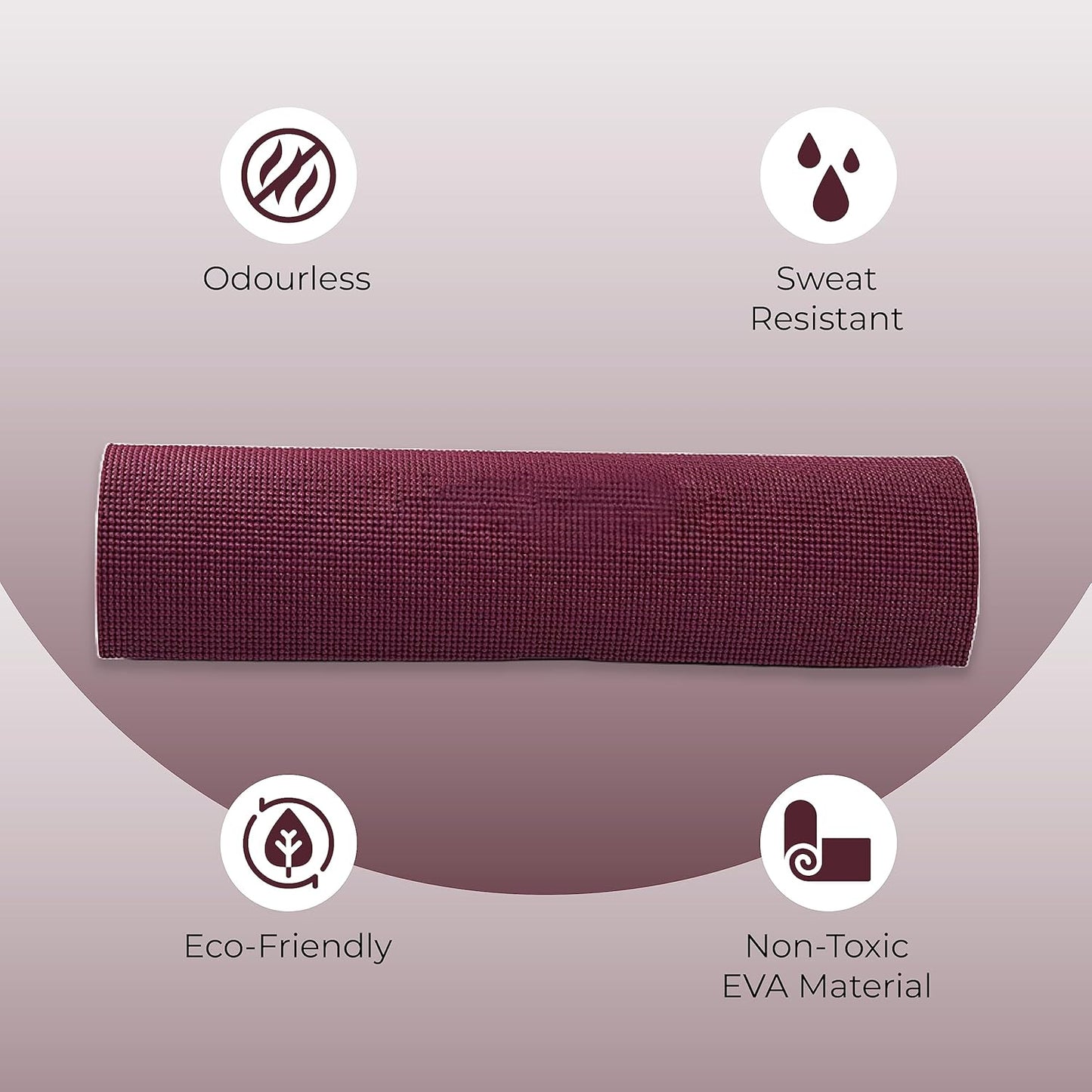 Ab. Premium German Technology Powered Yoga Mat of Thickness 8 mm |