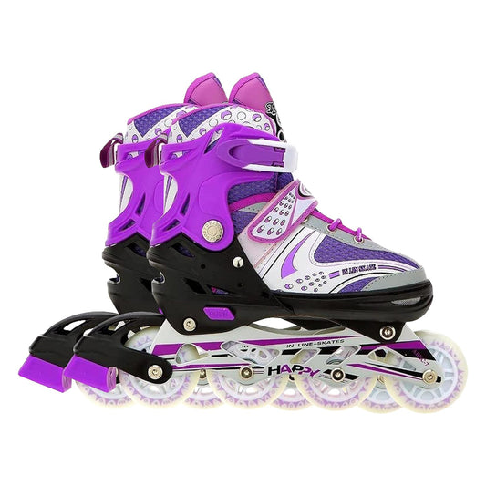 VEERA V732 Aluminum-Alloy Adjustable Inline Skates | 70mm Wheels