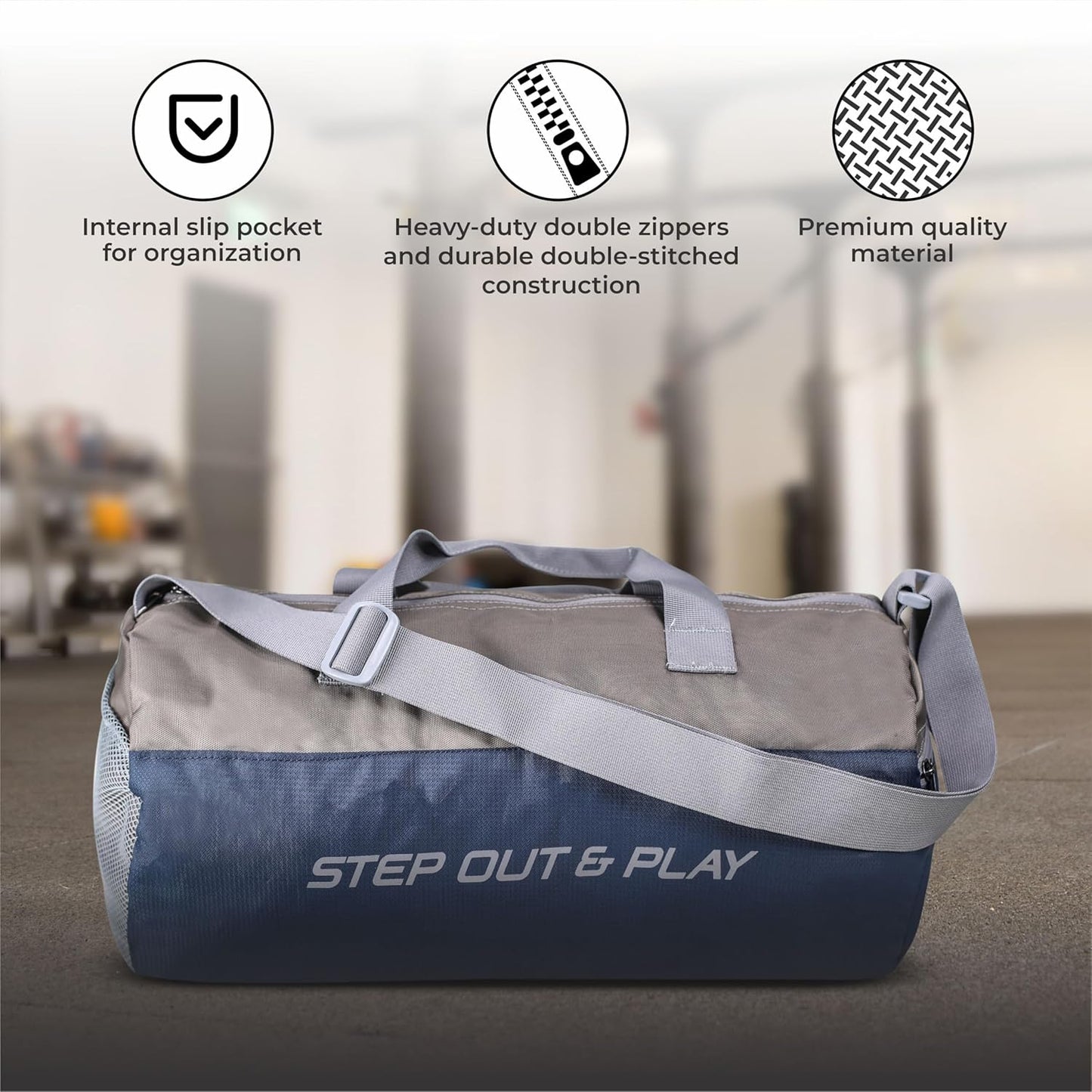 Nivia Beast-3 Gym Bag | 5175NG
