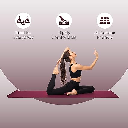 Premium cork yoga mat with natural rubber base – anti-slip, sustainable, and odor-resistant