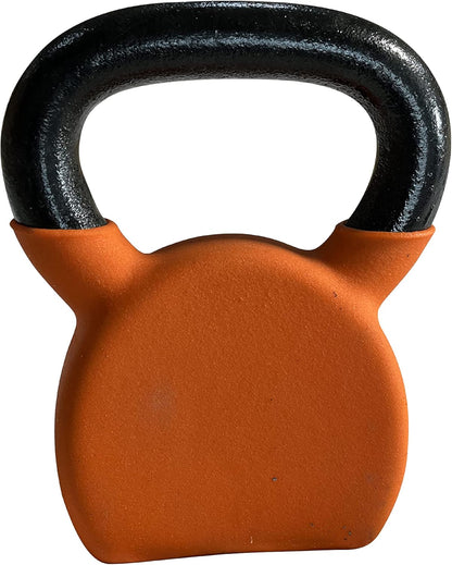 anythingbasic ab. Premium Cast Iron, Vinyl Half Coating Kettle Bell for Gym and Workout