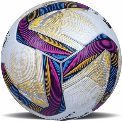 Nivia Ashtang Football, Size 5 (White/Black/Brown) | 8521