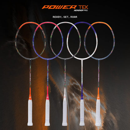 Hundred POWERTEK 1000 PRO-Strung Badminton racquet