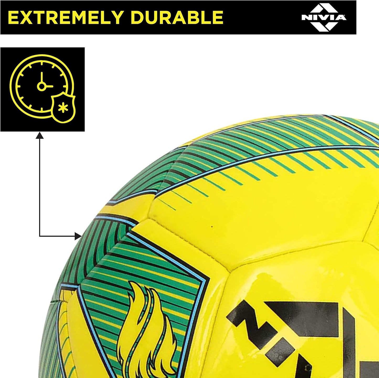 NIVIA Dom Training TPU Football/Soccer Ball