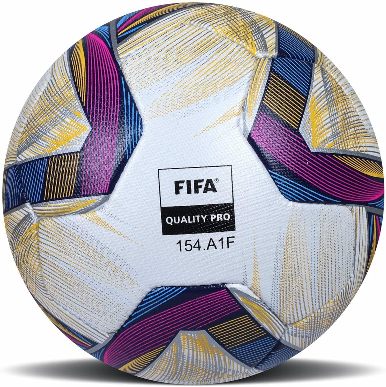 Nivia Ashtang Football, Size 5 (White/Black/Brown) | 8521