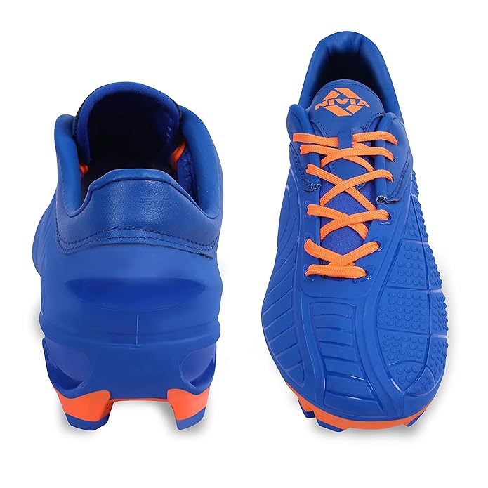 Nivia Dominator 2.0 Football Shoes | Thermoplastic Polyurethane | PVC sole | Lace-Fastening | Padded Footbed