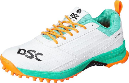 DSC Jaffa 22 Cricket Sport Shoes | for Men & Boys | Breathable Mesh | Non-Slip Sole | Improved Stability | Embossed Design | Durable & Lightweight