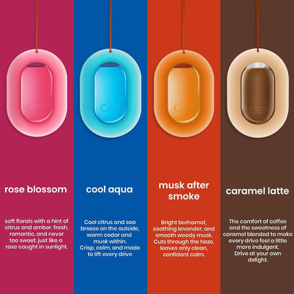 Godrej aer O – Hanging Car Air Freshener | Car Accessories | Rose Blossom (7.5g)
