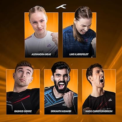 Hundred Phantom 80 Pickleball Paddle | WIDE | USA Approve | Japan Raw Carbon Fiber | 16mm/ 13mm | Black/Orange | Control & Spin Optimized | Lightweight Paddle with Comfort Grip