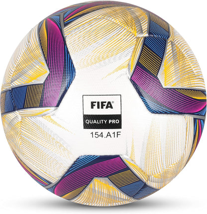 Nivia Ashtang Football, Size 5 (White/Black/Brown) | 8521